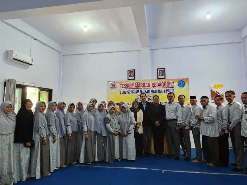 TES KEMAMPUAN PEDAGOGIK GURU BEKERJA SAMA DENGAN PRODI PGSD UNARS